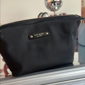 Kate Spade Black cosmetics purse